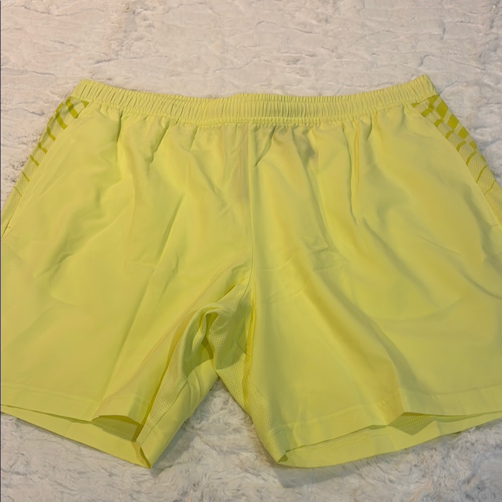Gymshark Neon Yellow Men’s Shorts Size XXL.